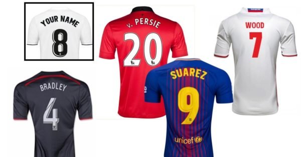 Football Shirt Printing Eccles
