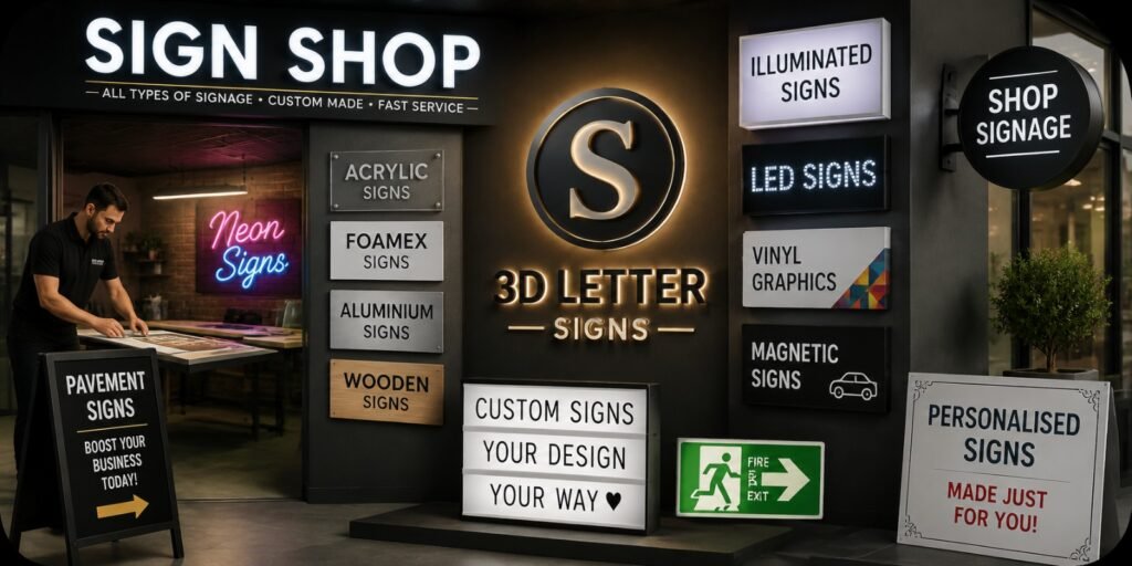 Sign Shop Eccles